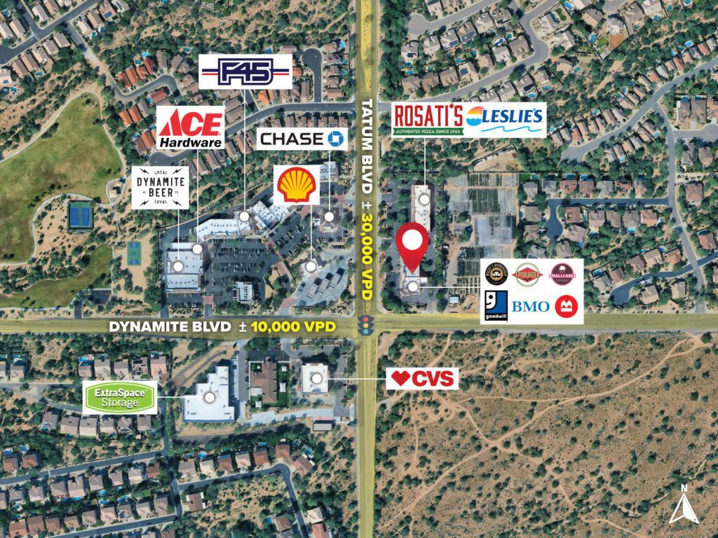 Tatum Blvd and Dynamite Rd – NEC
