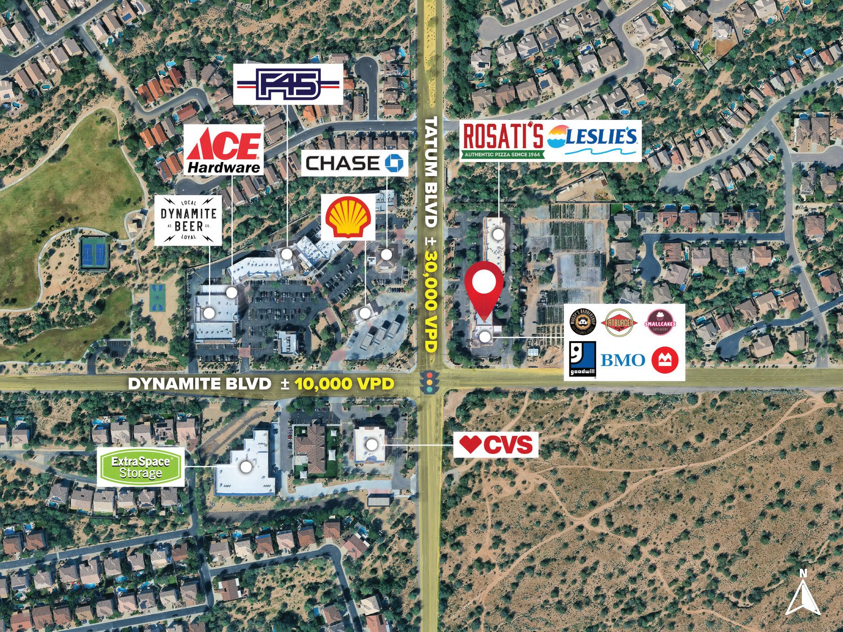 Tatum Blvd and Dynamite Rd