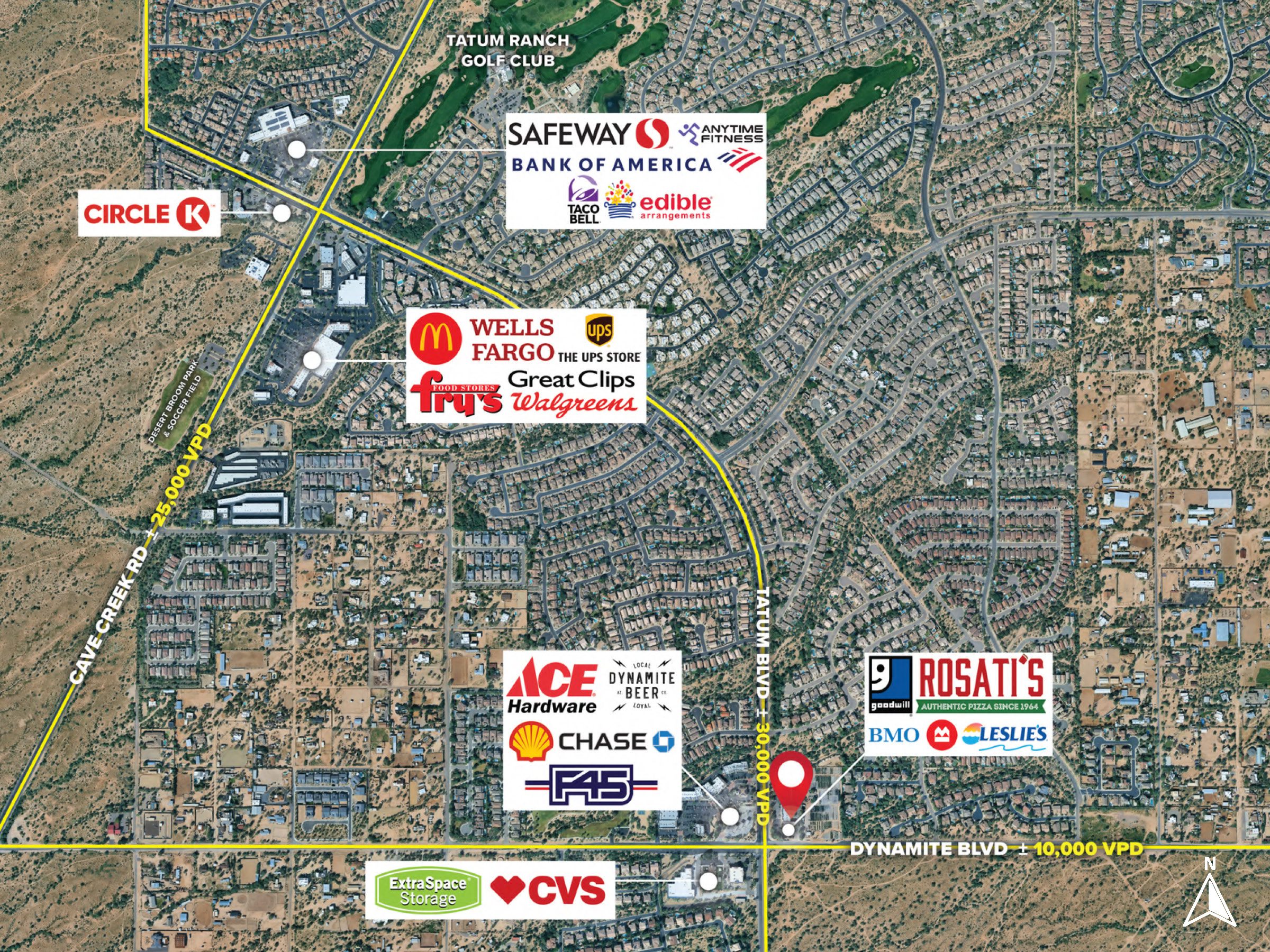 Tatum Blvd and Dynamite Rd – NEC