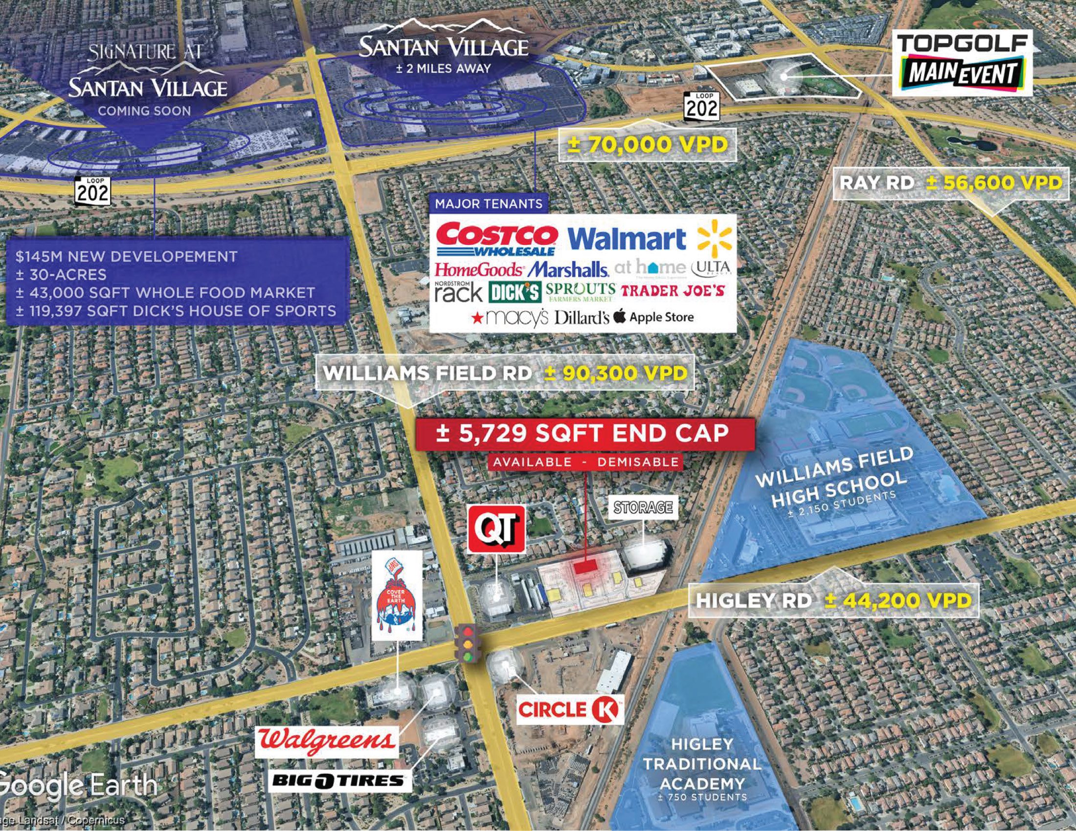 Williams Field Rd and Higley Rd – NWC