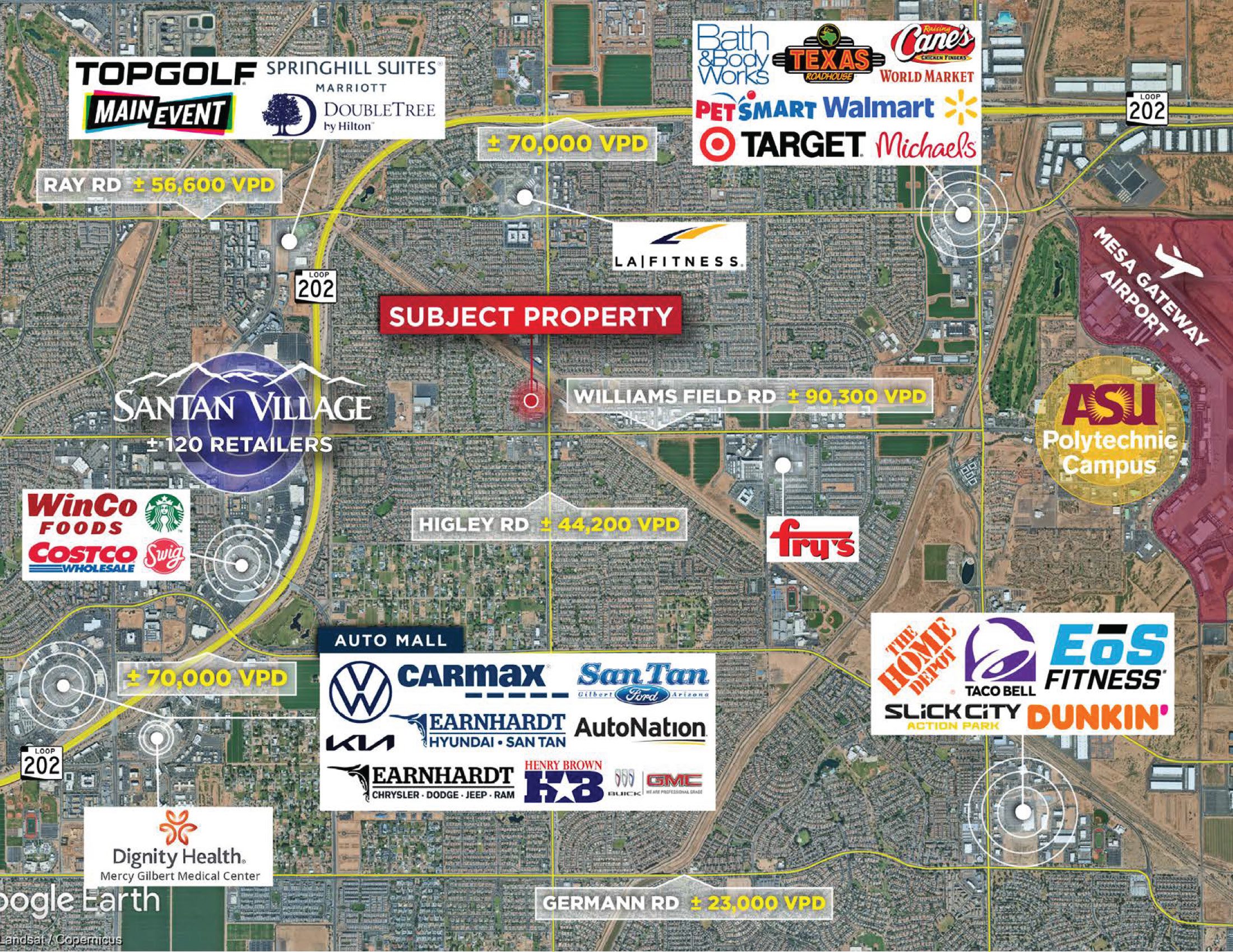 Williams Field Rd and Higley Rd – NWC